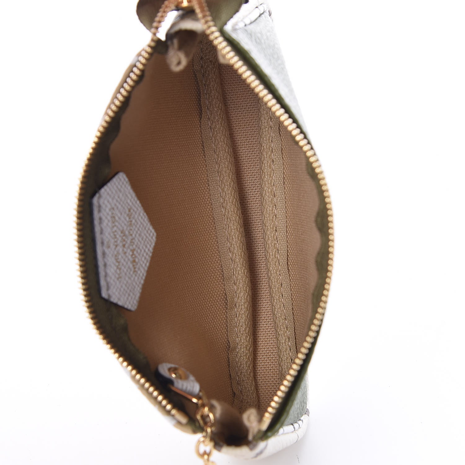Louis Vuitton Monogram Giant Micro Pochette Accessories Kaki White 7 of 8