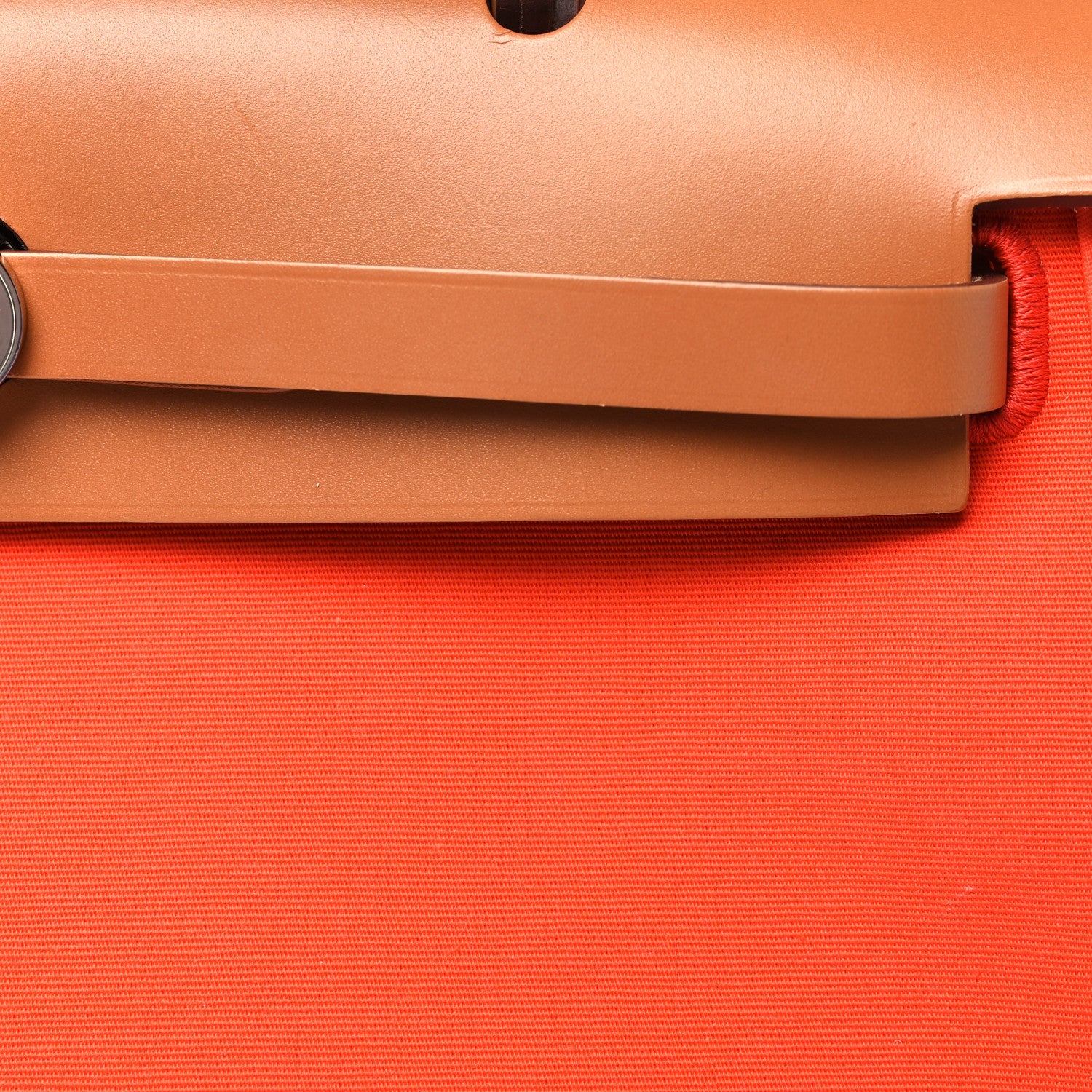 Hermes Toile Vache Hunter Herbag Zip 31 PM Orange 9 of 13