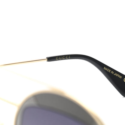 Gucci Round Frame Sylvie Web Sunglasses GG0105S Grey 6 of 8