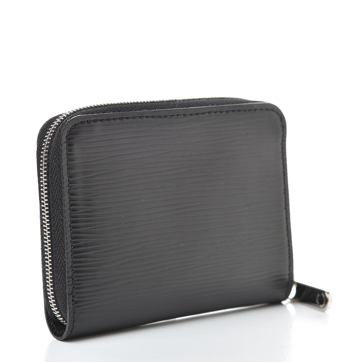 Louis Vuitton Epi Zippy Coin Purse Black 3 of 8