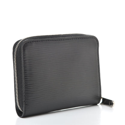 Louis Vuitton Epi Zippy Coin Purse Black 3 of 8