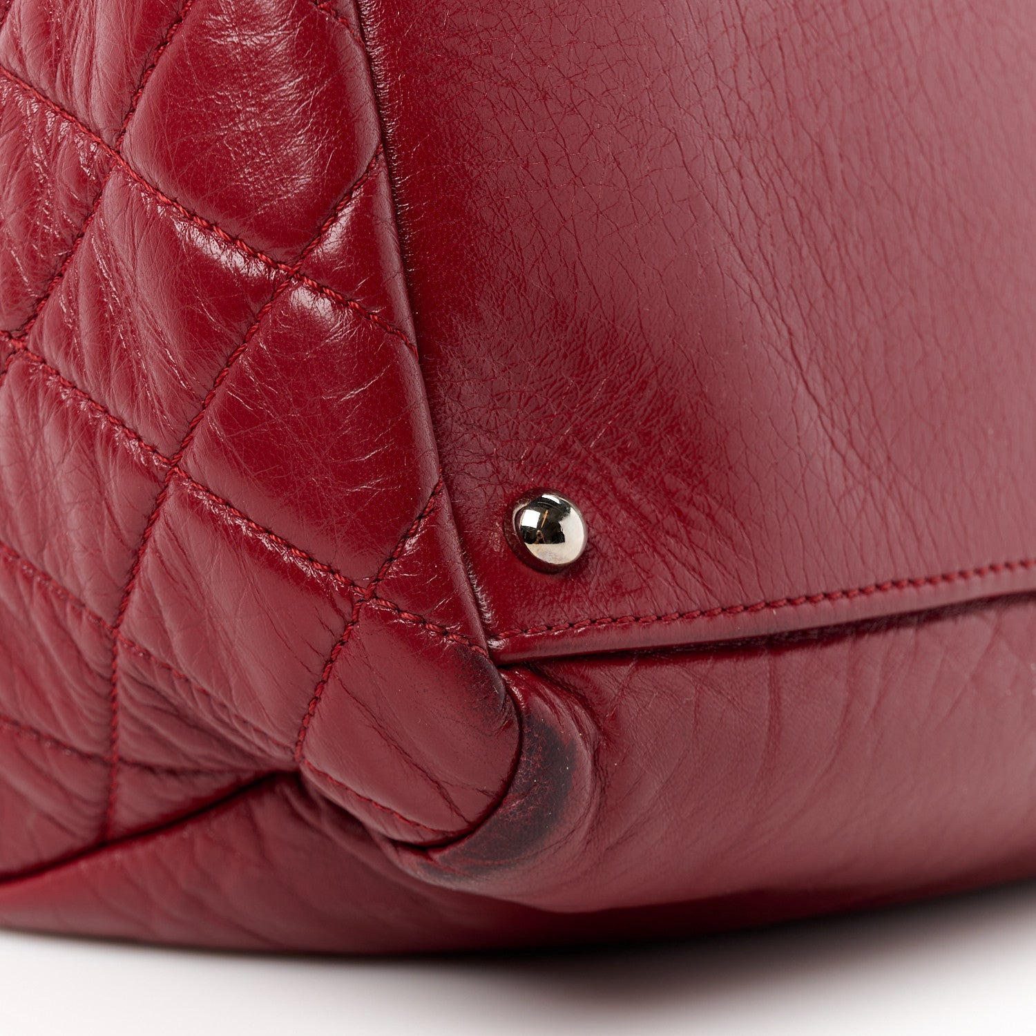Chanel Lambskin Timeless CC Tote Red 16 of 16
