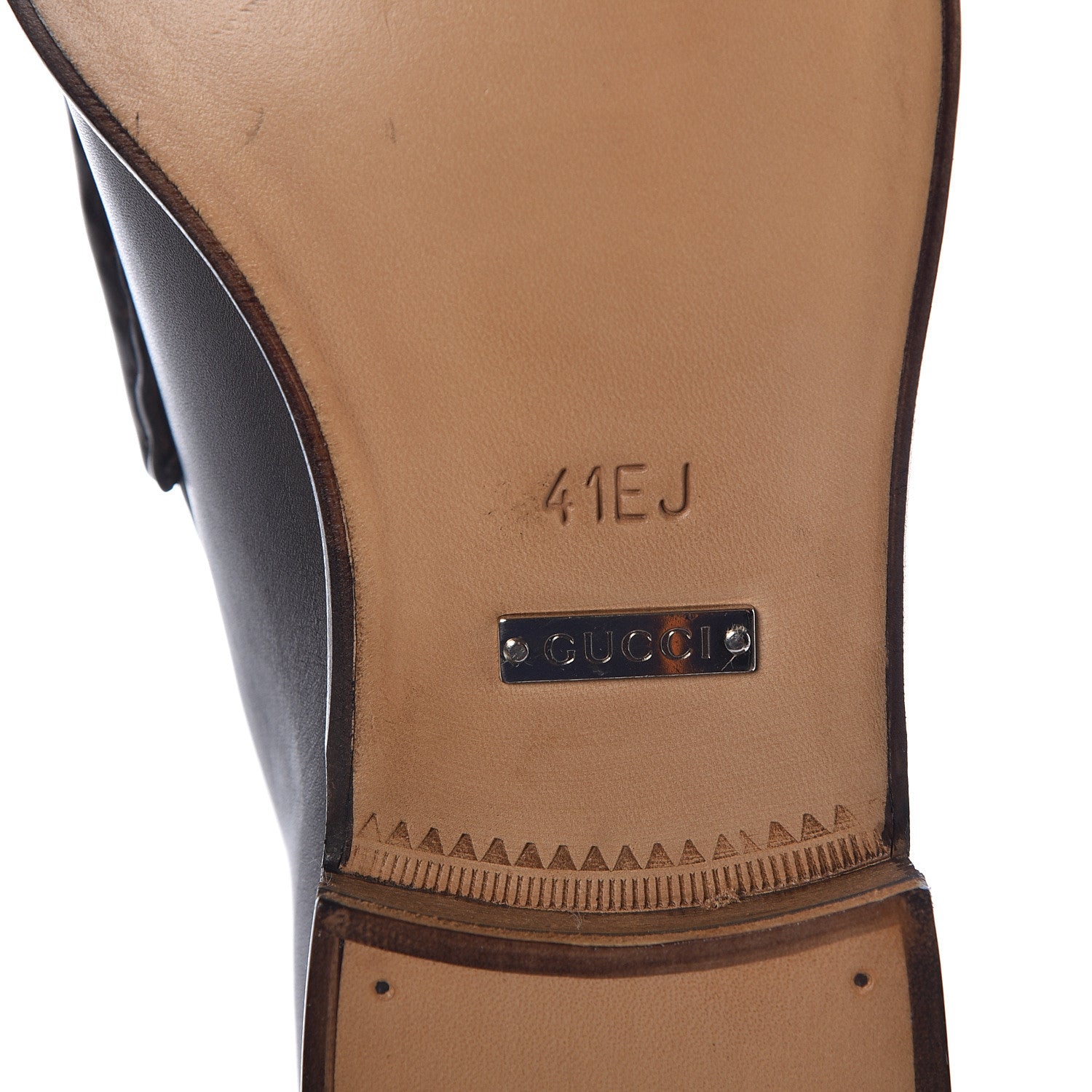 Gucci Calfskin Mens 1953 Horsebit Loafers 41 Marrone 6 of 8