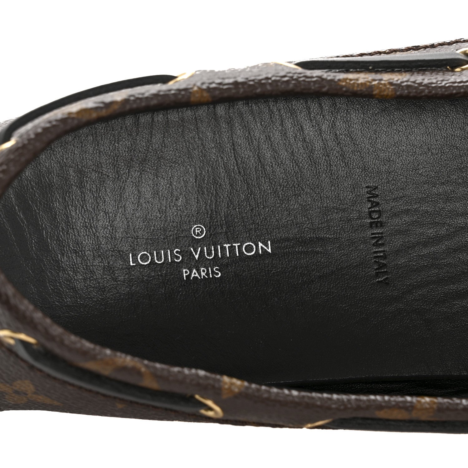 Louis Vuitton Patent Monogram Gloria Loafers 38.5 13 of 18