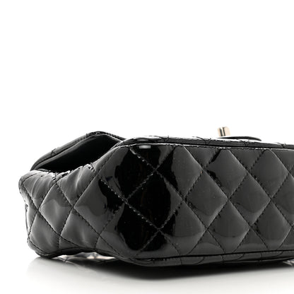 Chanel Patent Calfskin Quilted Mini Rectangular Flap Black 8 of 10