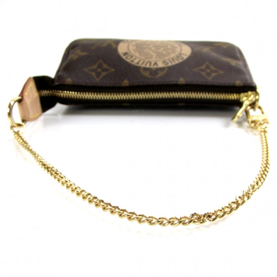 Louis Vuitton Monogram Complice Trunks and Bags Mini Pochette Accessories Beige 5 of 8