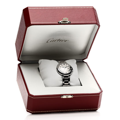 Cartier Stainless Steel 33mm Ballon Bleu De Cartier Automatic Watch 5 of 5