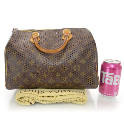 Louis Vuitton Monogram Perforated Speedy 30 Fuchsia 2 of 7