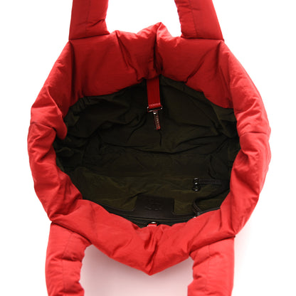 Chanel Nylon Quilted Small Coco Cocoon Tote Red 5 of 13