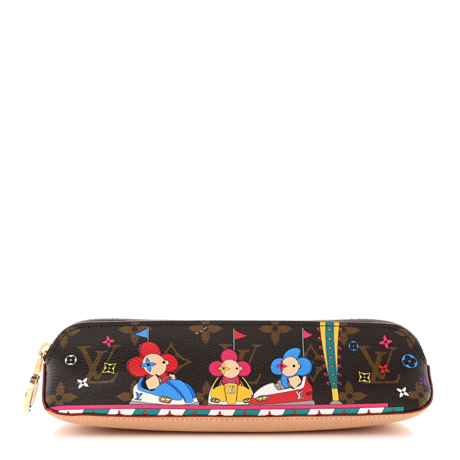 Louis Vuitton Monogram 2020 Christmas Animation Elizabeth Pencil Pouch Coquelicot 1 of 9