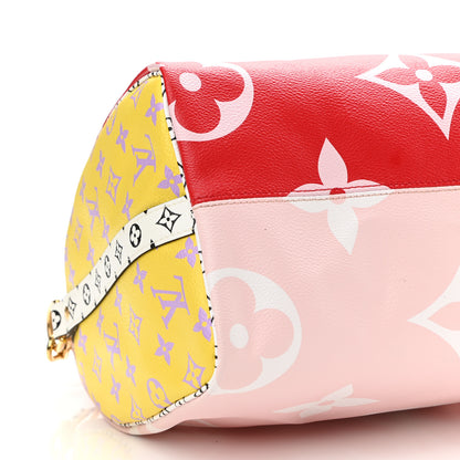 Louis Vuitton Monogram Giant Speedy Bandouliere 30 Rouge 8 of 10