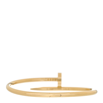 Cartier 18K Yellow Gold Juste Un Clou Bracelet 17 2 of 4