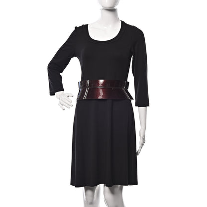 Louis Vuitton Patent Corset Belt Amarante 2 of 7