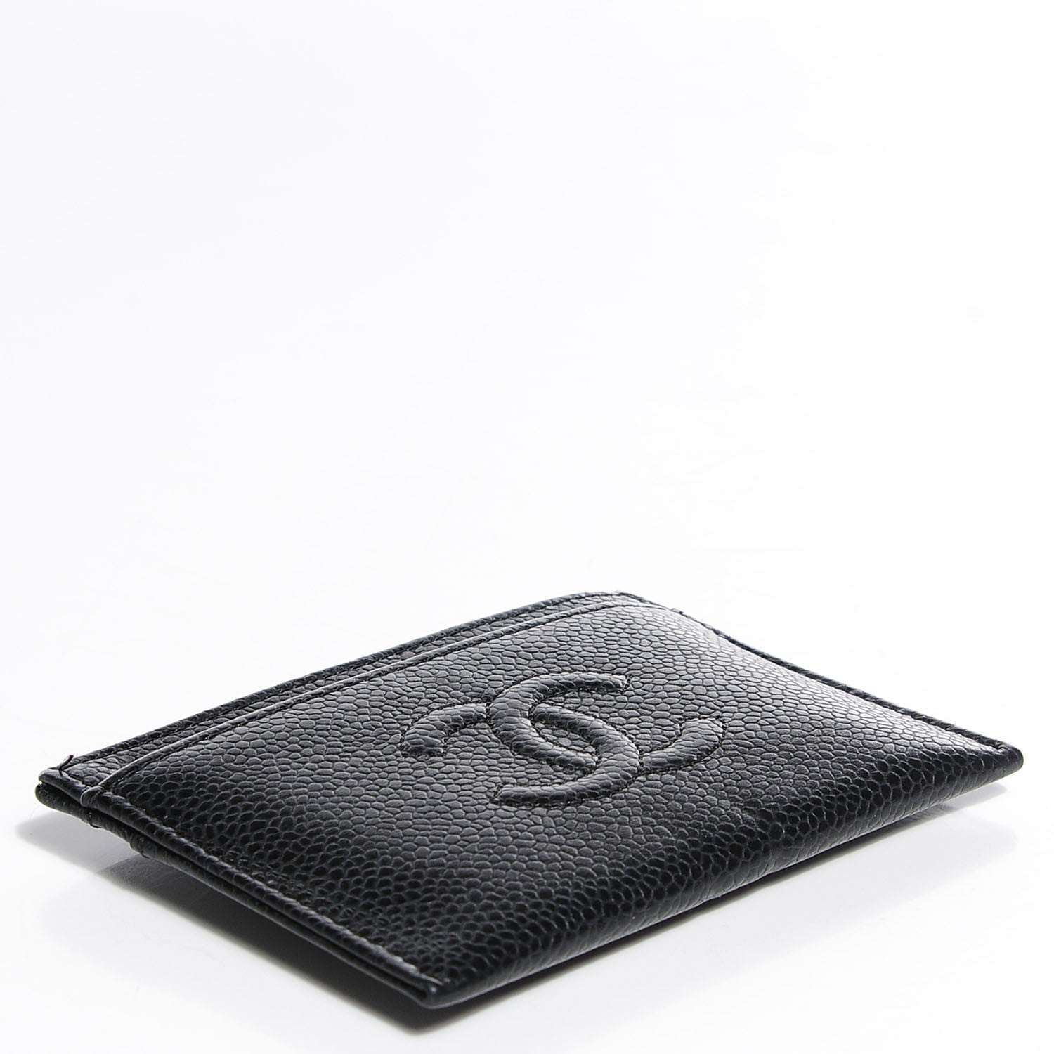 Chanel Caviar Timeless CC Card Holder Black 4 of 8