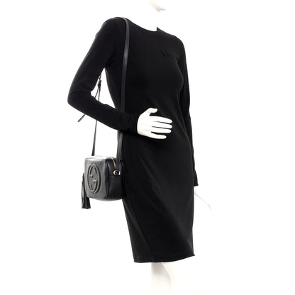 Gucci Pebbled Calfskin Small Soho Disco Bag Black 2 of 8