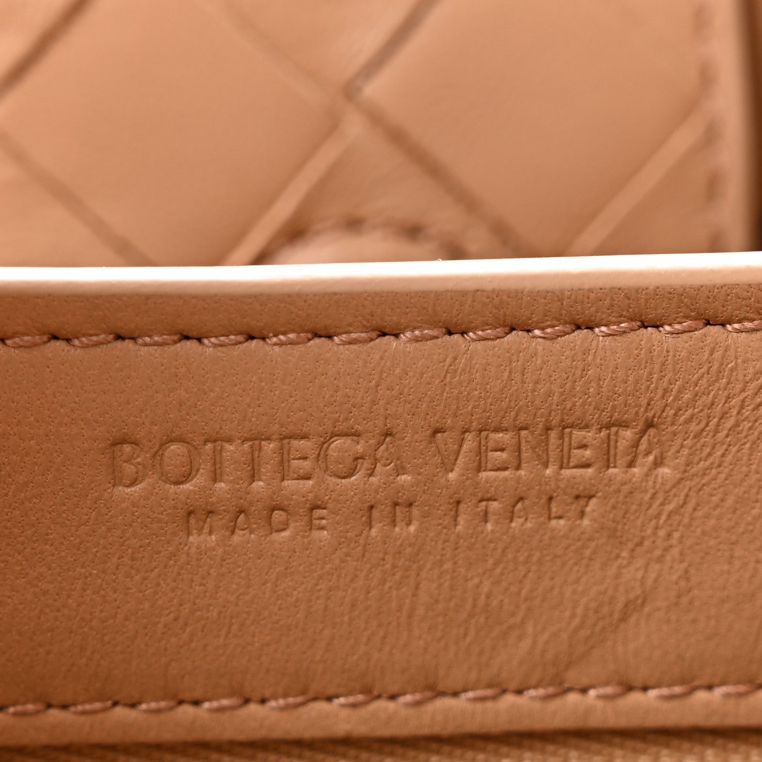 Bottega Veneta Nappa Intrecciato Small Andiamo Shoulder Bag Biscuit 6 of 11