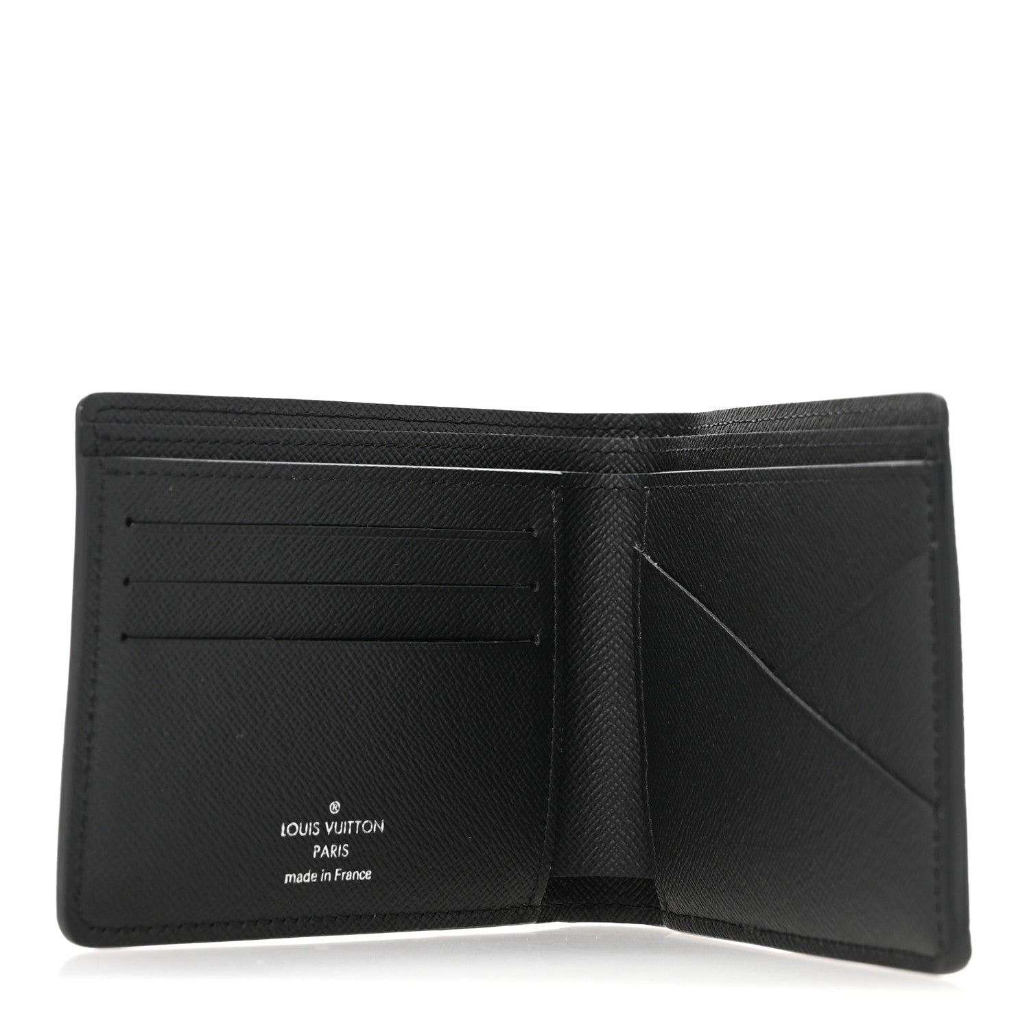 Louis Vuitton Taiga Multiple Wallet Black 5 of 8