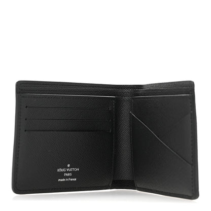 Louis Vuitton Taiga Multiple Wallet Black 5 of 8