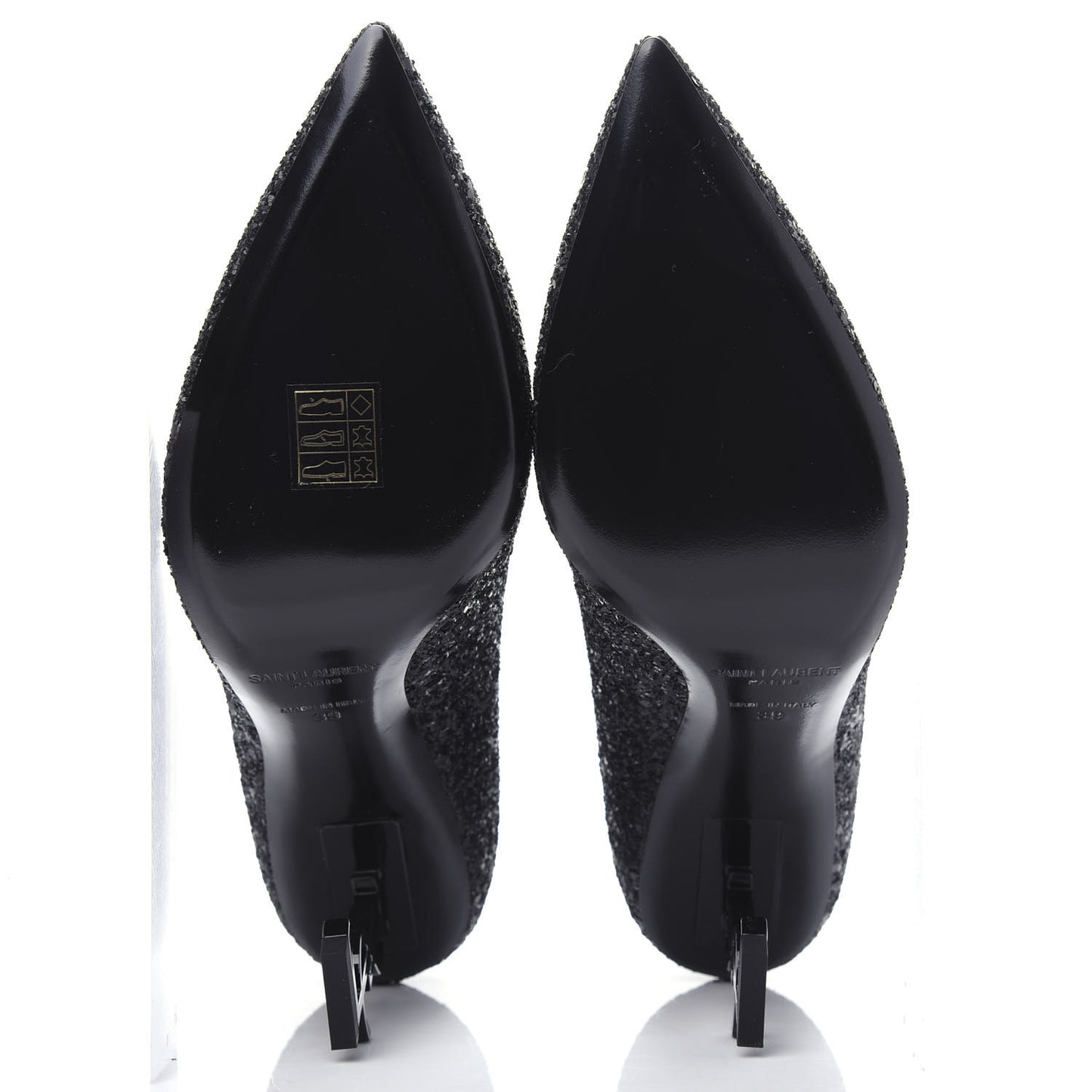 Glitter Opyum 85 Pumps 39 Black