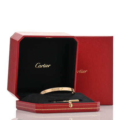 Cartier 18K Yellow Gold LOVE Bracelet 18 5 of 5