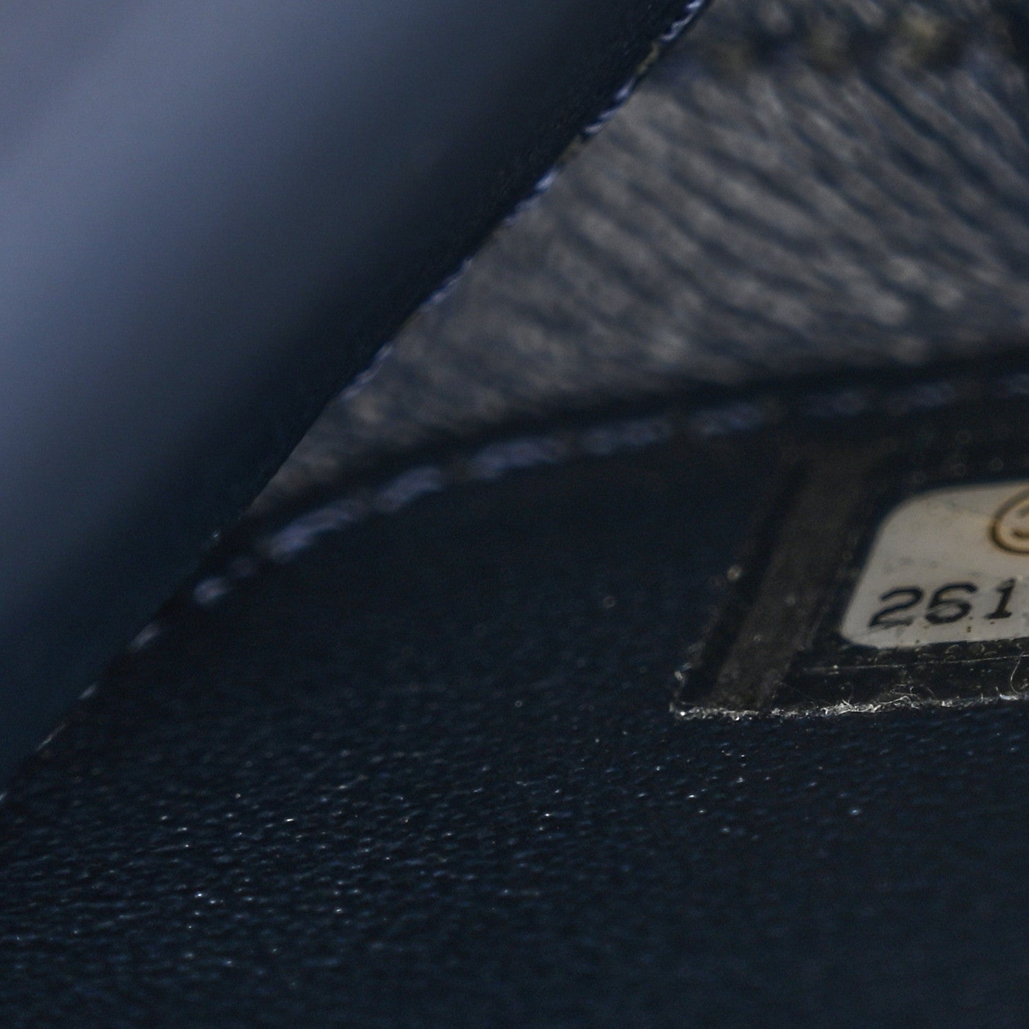 Chanel Caviar Quilted Medium CC Filigree Vanity Case Navy 7 of 12