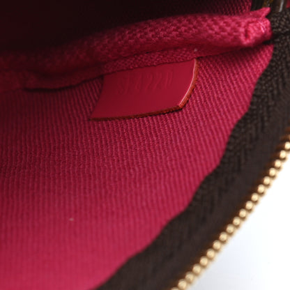 Louis Vuitton Monogram 2020 Christmas Animation Roller Coaster Mini Pochette Accessories Pivoine 7 of 8