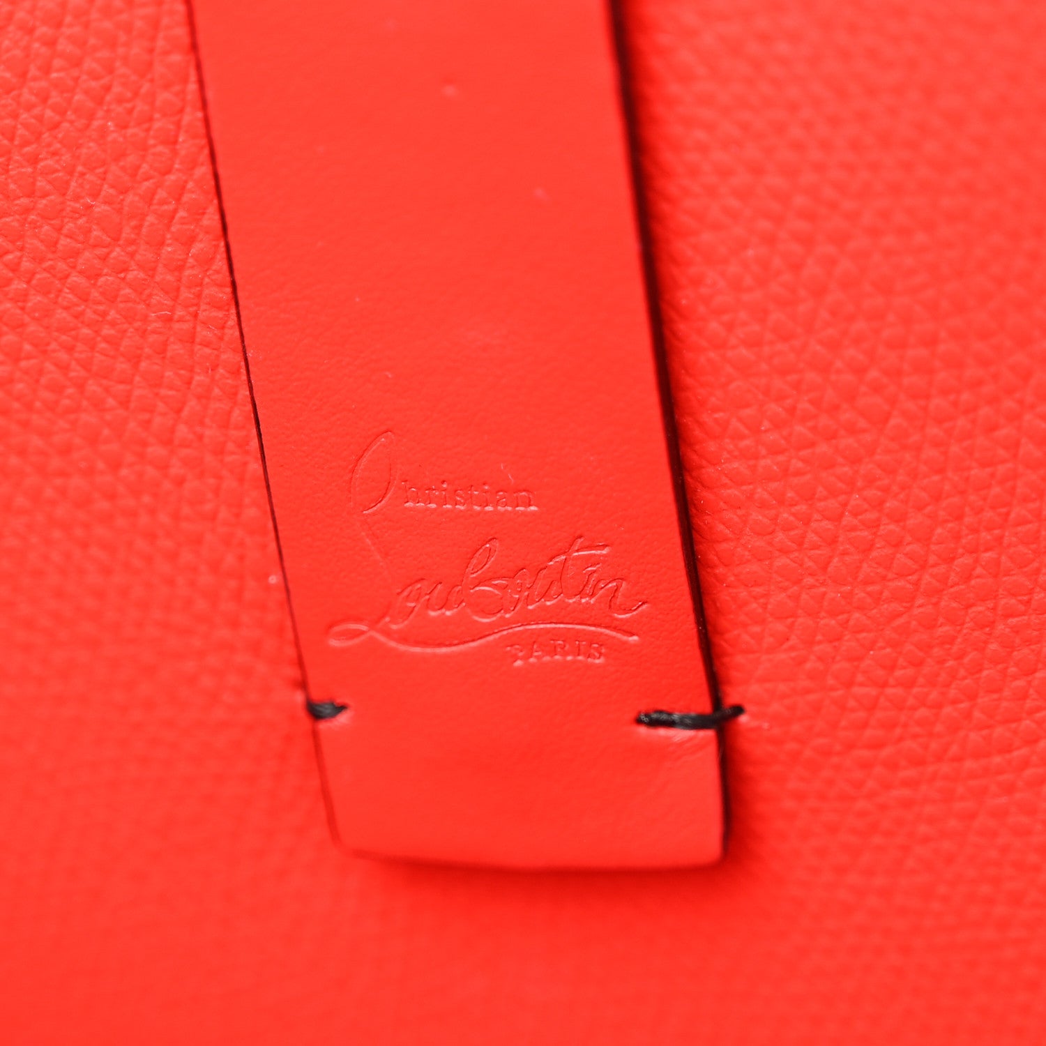 Christian Louboutin Patent Calfskin Small Oh Xtian Cabata Tote Red 7 of 10