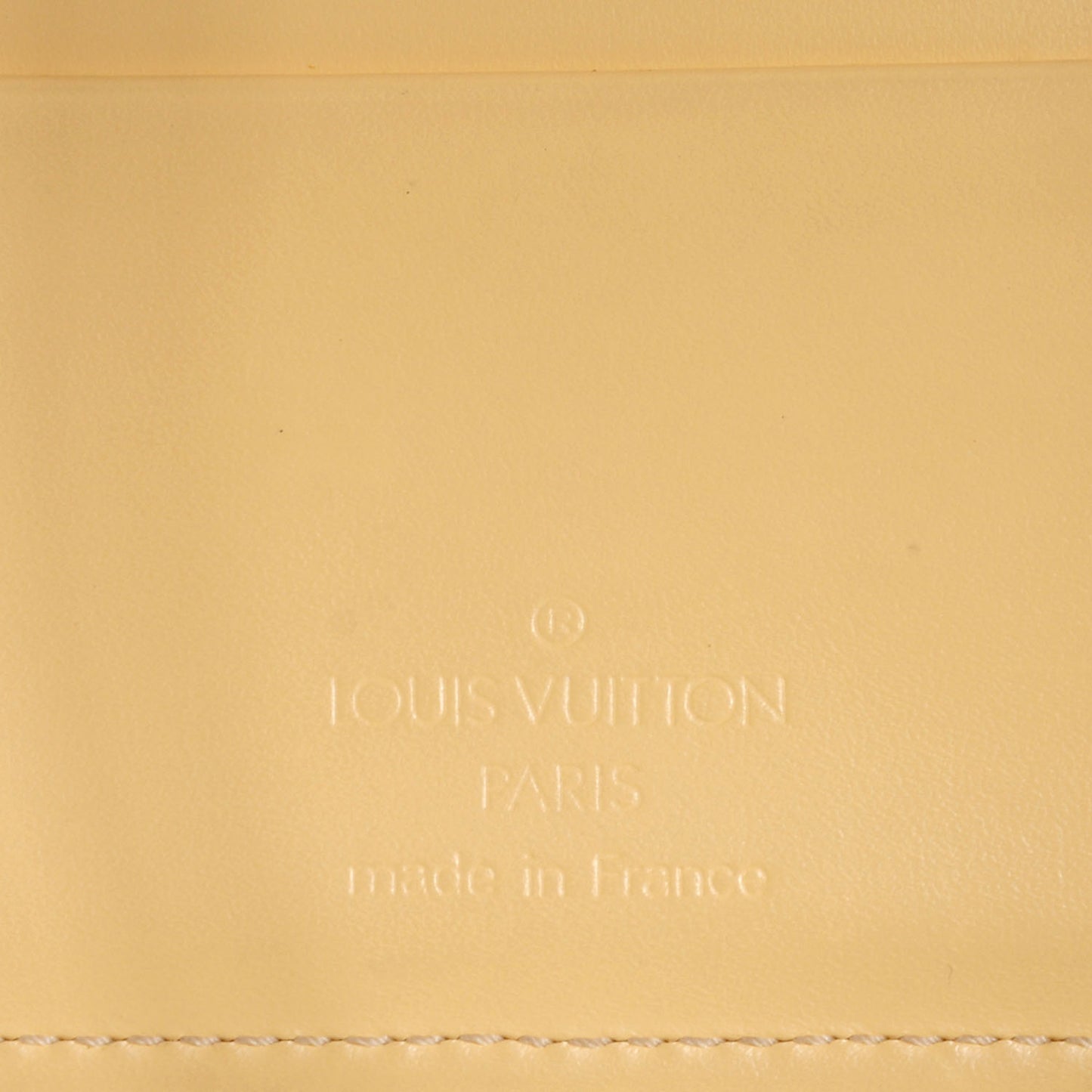 Epi Porte-Monnaie Elastique Wallet Vanilla