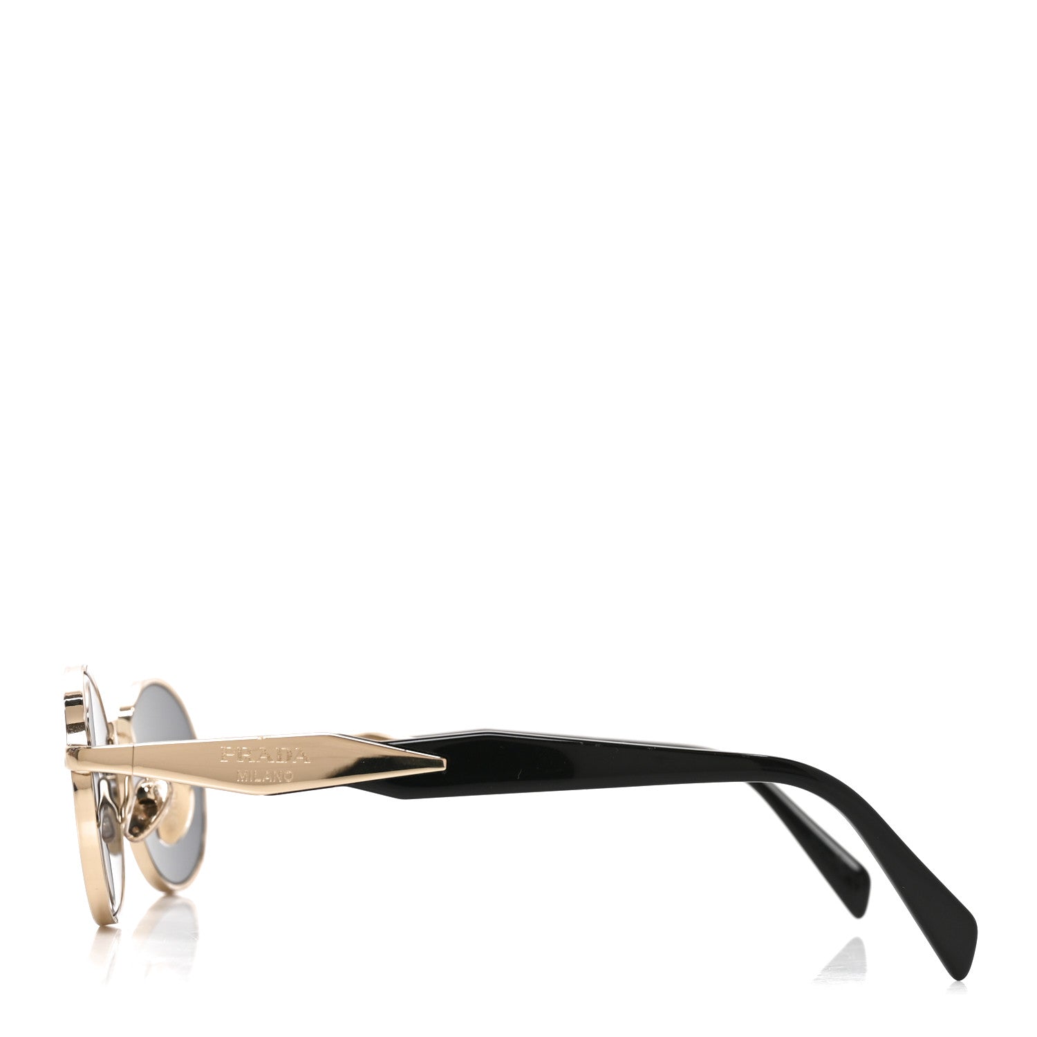 Prada Metal Sunglasses SPR65Z Gold Gold 3 of 6
