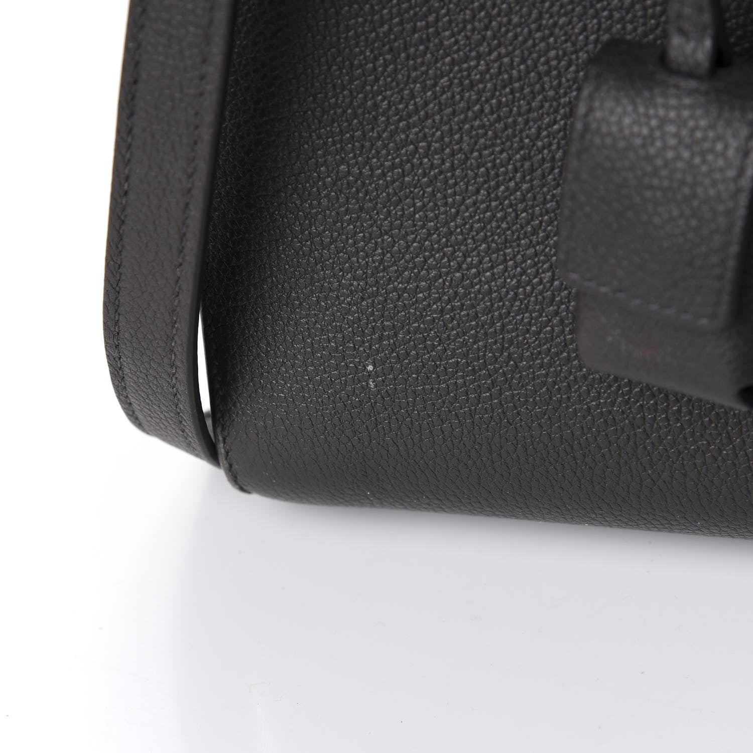Saint Laurent Grained Calfskin Baby Sac De Jour Black 10 of 20