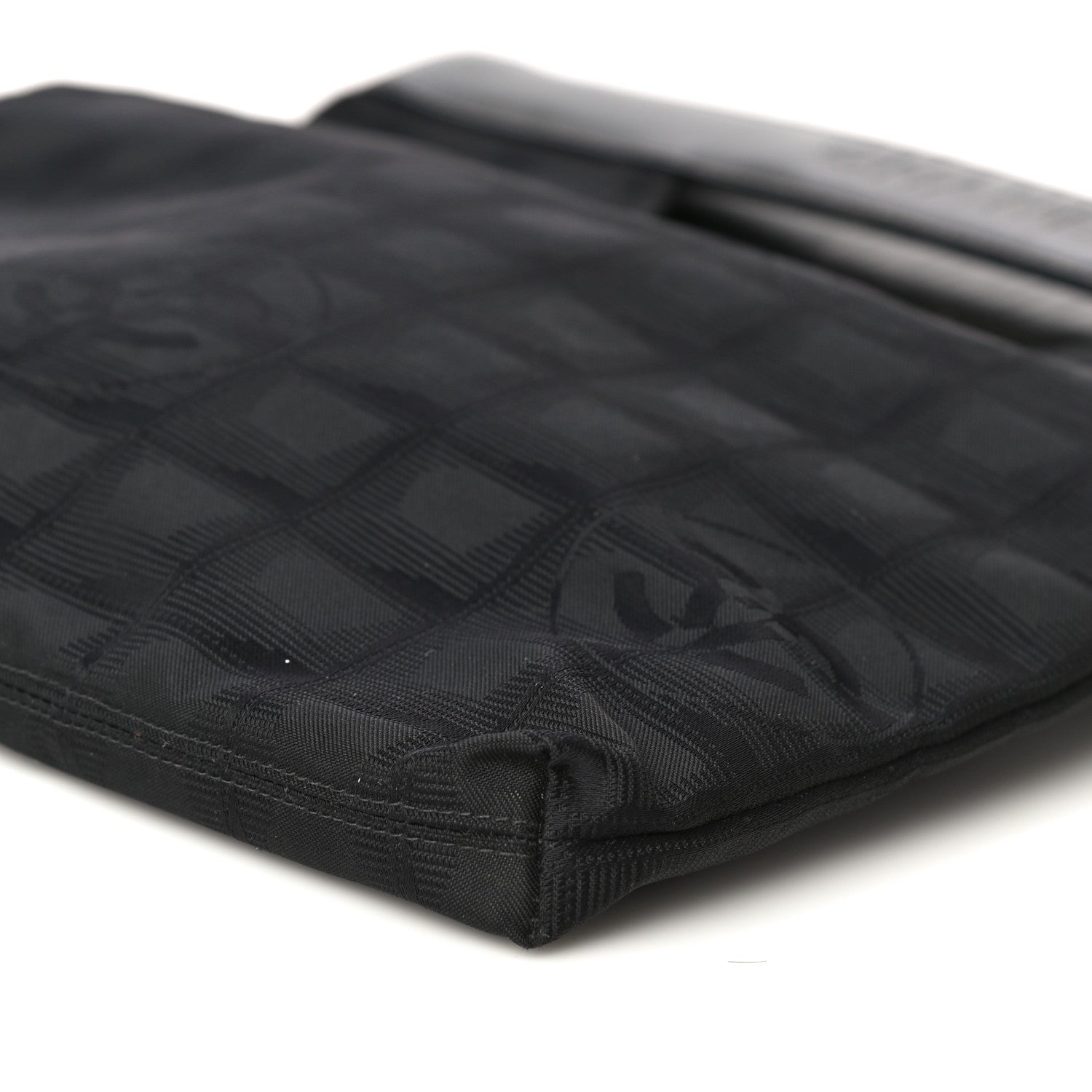 Chanel Nylon Travel Pouch Black 10 of 14
