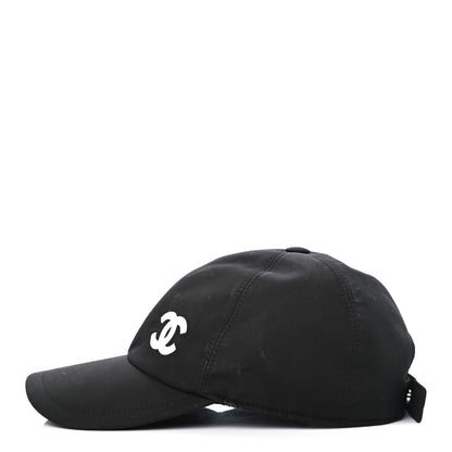 Chanel Cotton CC Cap Hat Black 4 of 8