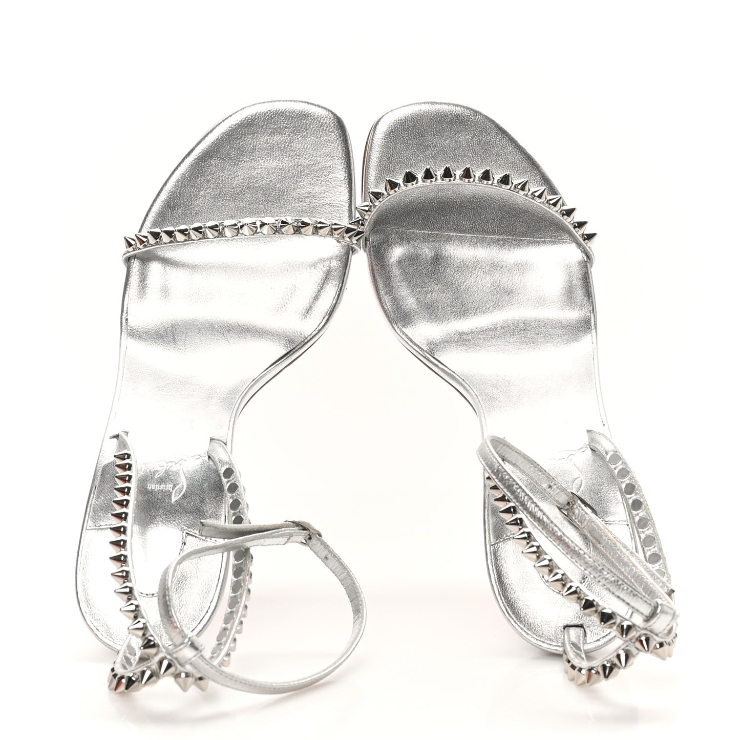 Nappa So Me 100 Sandals 37.5 Silver