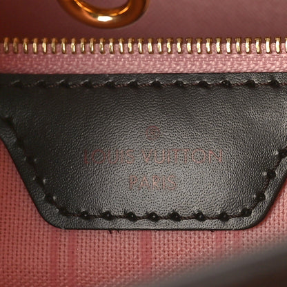 Louis Vuitton Damier Ebene Neo Neverfull MM Rose Ballerine 6 of 9