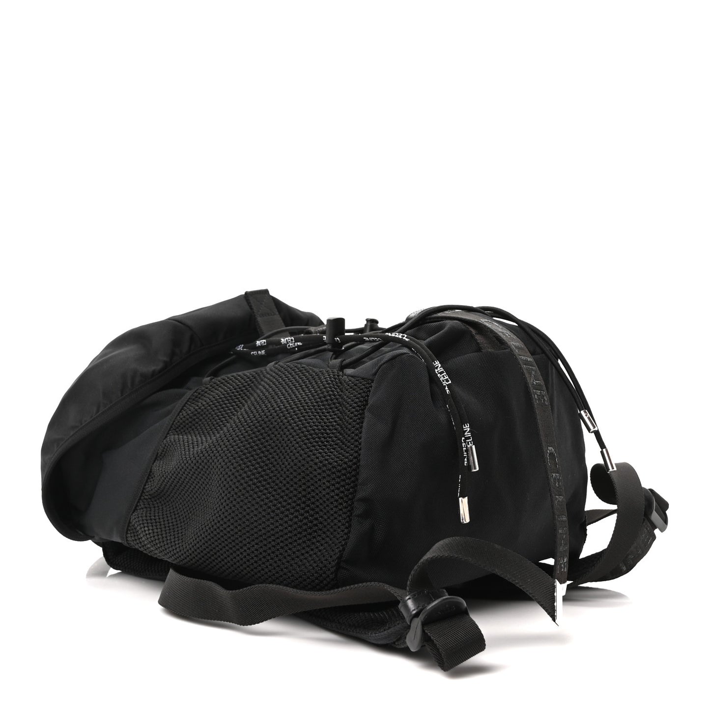 Gabardine Logo Web Trekking Medium Backpack Black