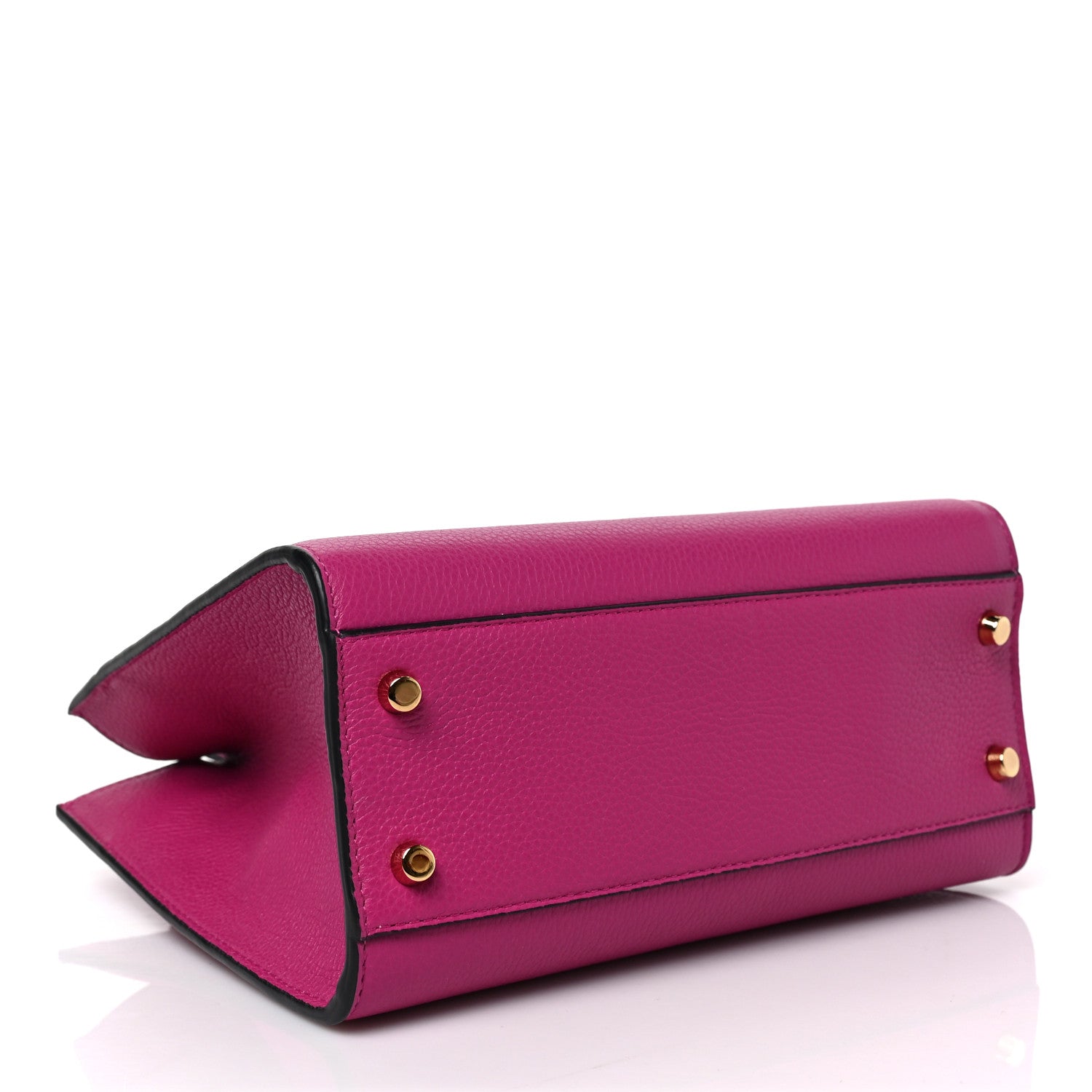 Versace Grainy Calfskin Virtus Top Handle Tote Pink Light Pink 4 of 8
