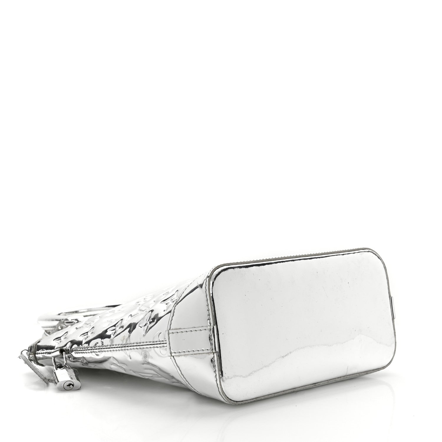 Louis Vuitton Monogram Miroir Lockit Silver 4 of 16