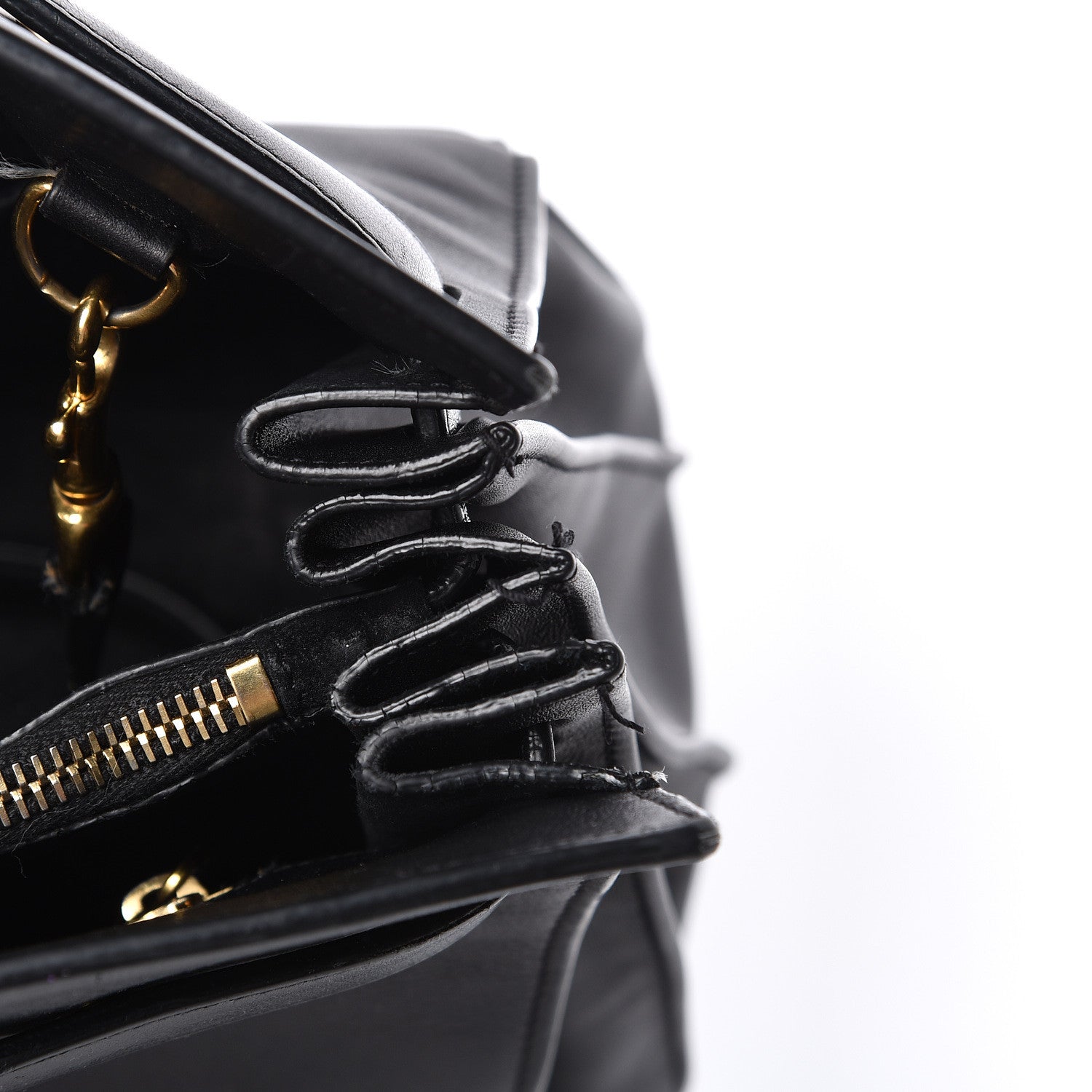 Saint Laurent Calfskin Small Sac De Jour Black 7 of 15