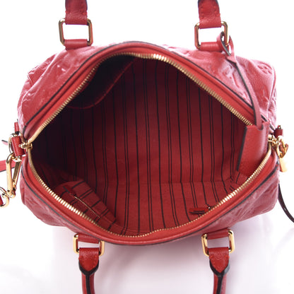 Louis Vuitton Empreinte Speedy Bandouliere 25 Cherry 5 of 8