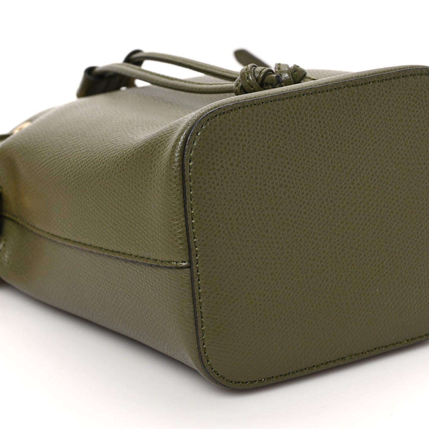 Vitello Cruise F is Fendi Mini Mon Tresor Bucket Bag Asparago