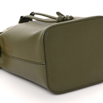 Fendi Vitello Cruise F is Fendi Mini Mon Tresor Bucket Bag Asparago 8 of 9