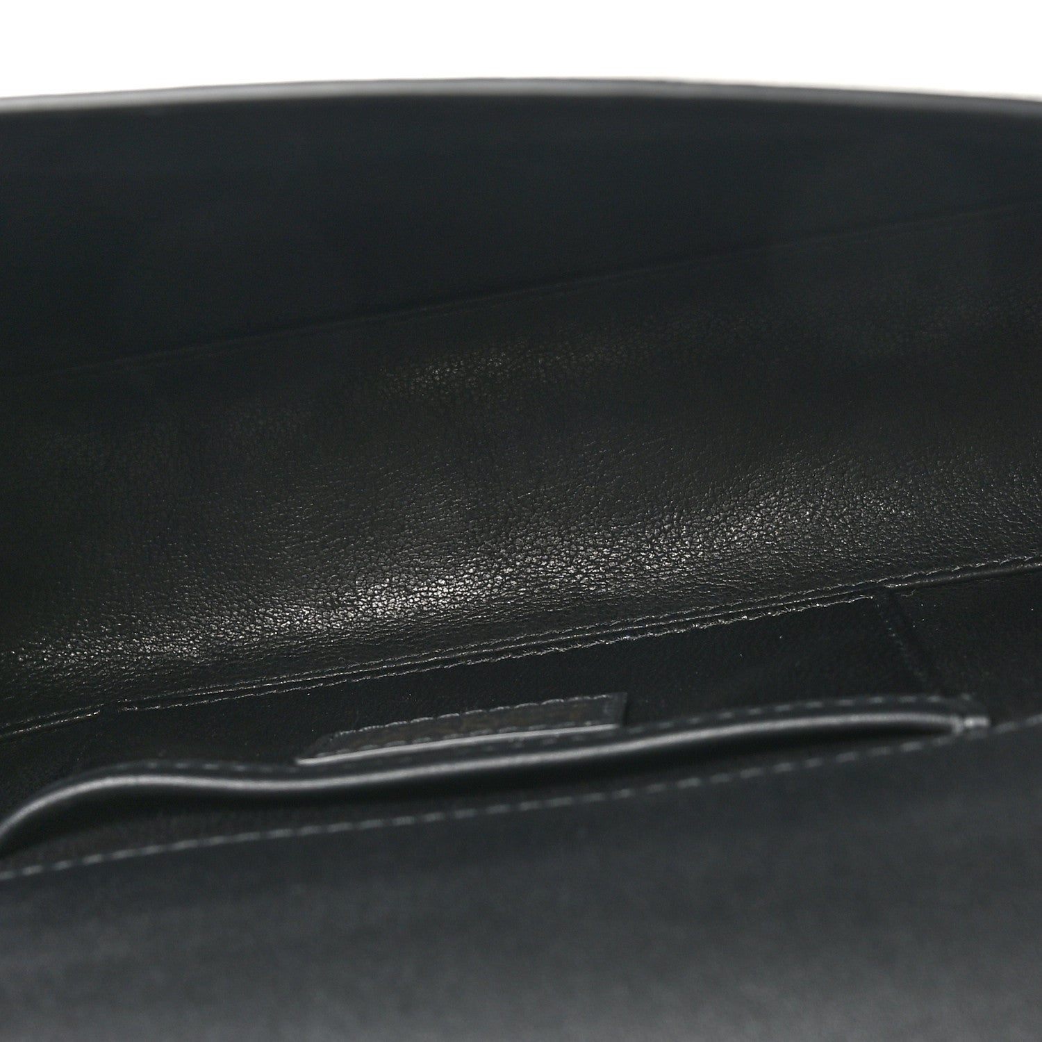 Lanvin Calfskin Logo Nano Pencil Bag Black 5 of 9