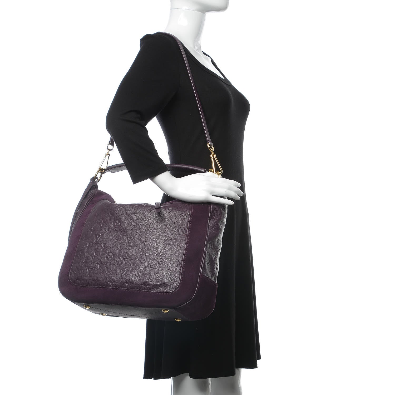 Louis Vuitton Empreinte Suede Audacieuse MM Aube 3 of 14