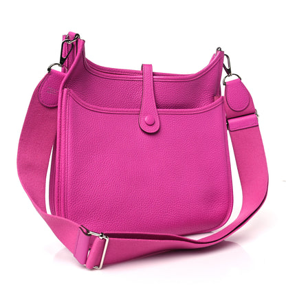 Hermes Taurillon Clemence Evelyne III PM Magnolia 3 of 10