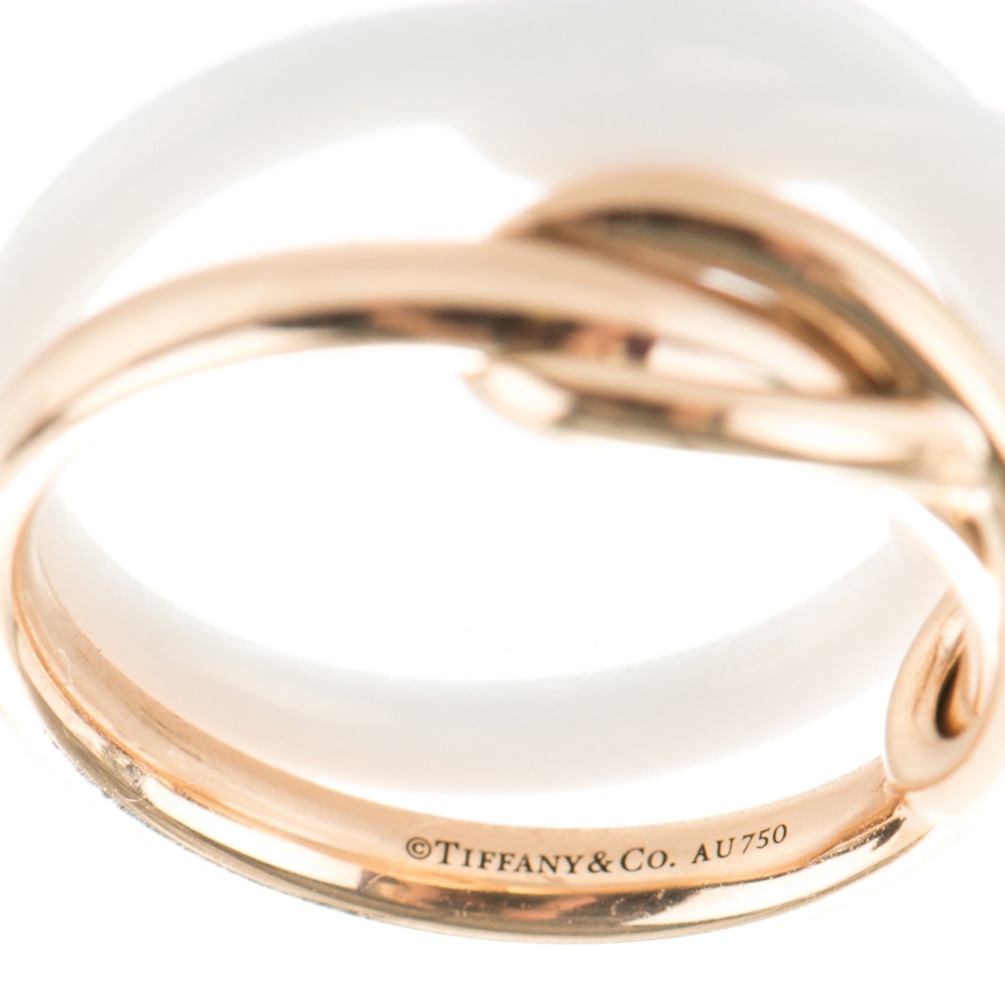 18K Rose Gold Infinity Ring 5