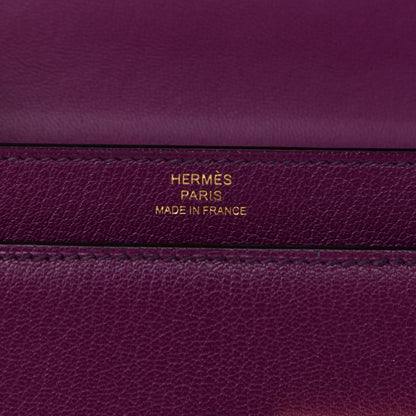Hermes Chevre Chamkila Mini Verrou Chaine Bag Anemone 6 of 9
