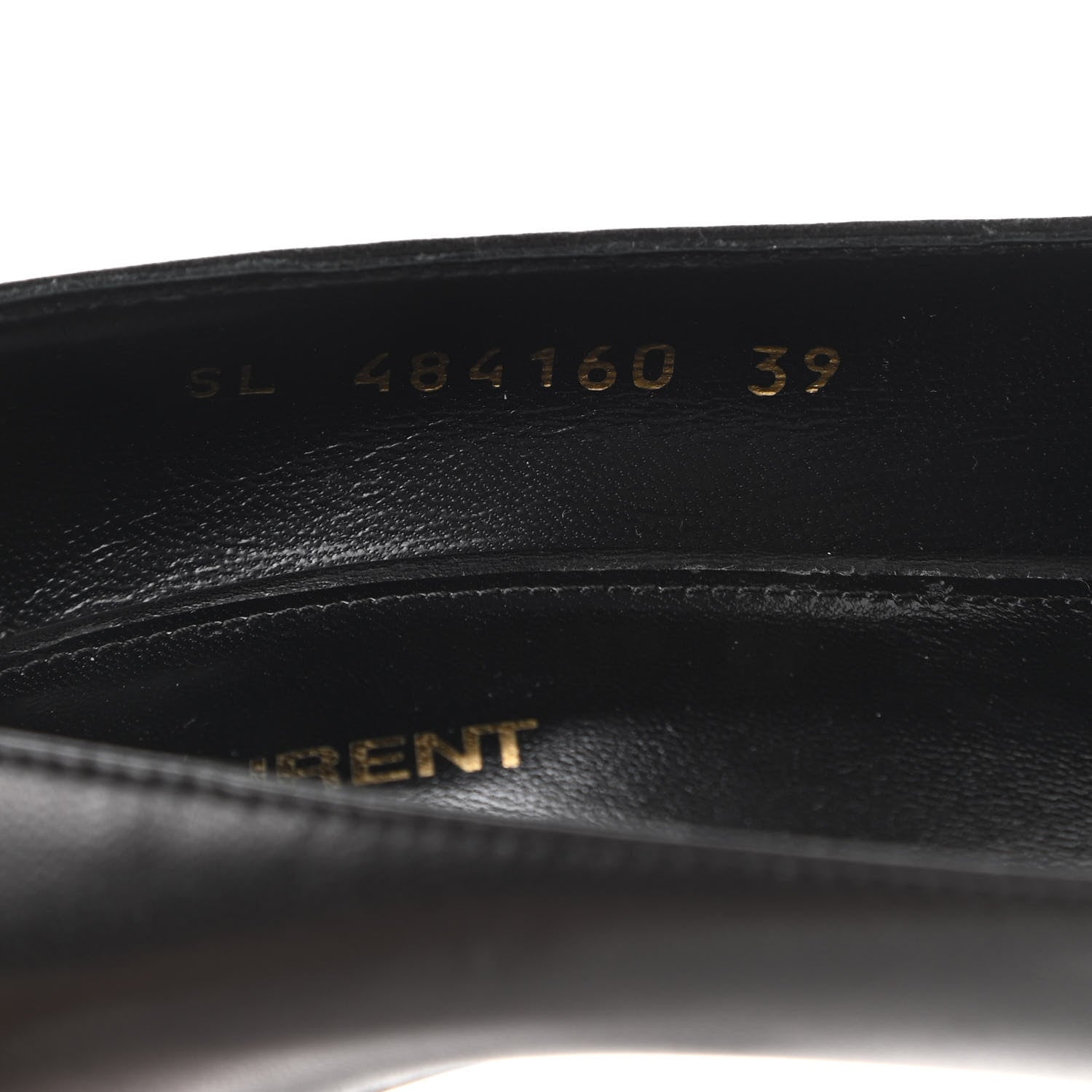 Saint Laurent Calfskin Opyum 85 Pumps 39 Black 8 of 10