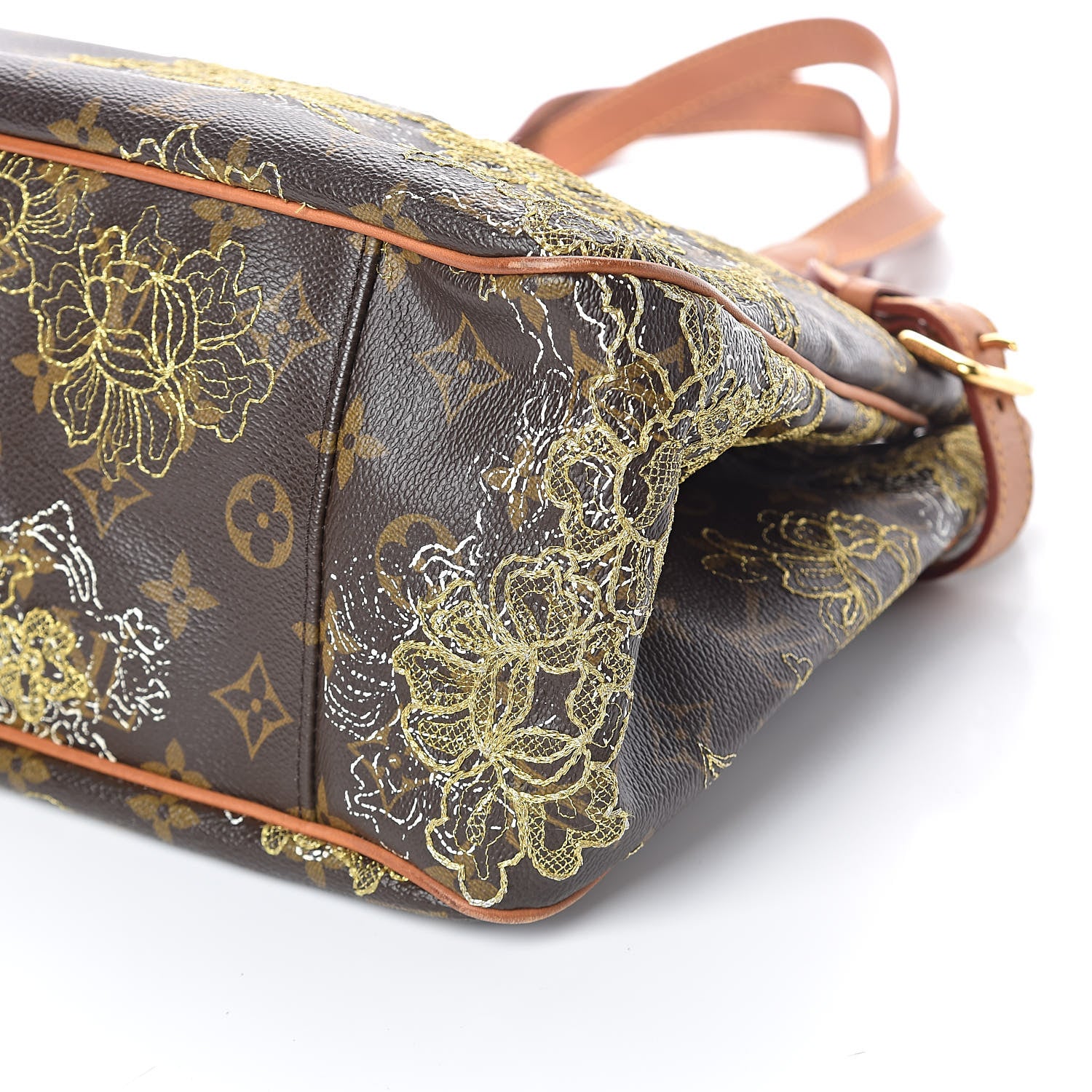 Louis Vuitton Monogram Dentelle Batignolles Horizontal Gold 9 of 9