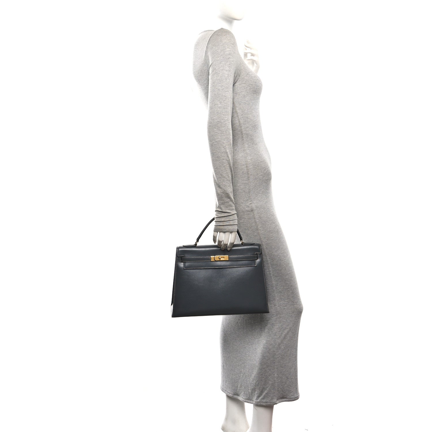 Hermes Box Kelly Sellier 32 Ardoise 2 of 10