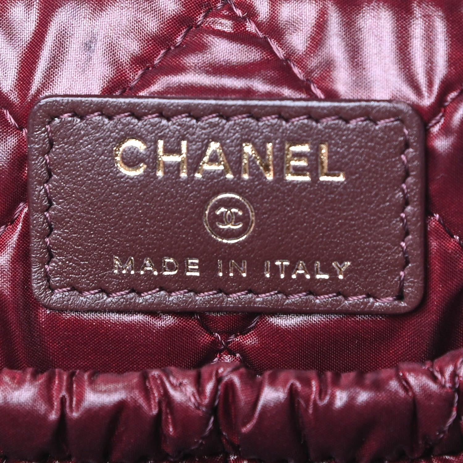 Chanel Caviar Quilted Curvy Pouch Cosmetic Case Black 6 of 7